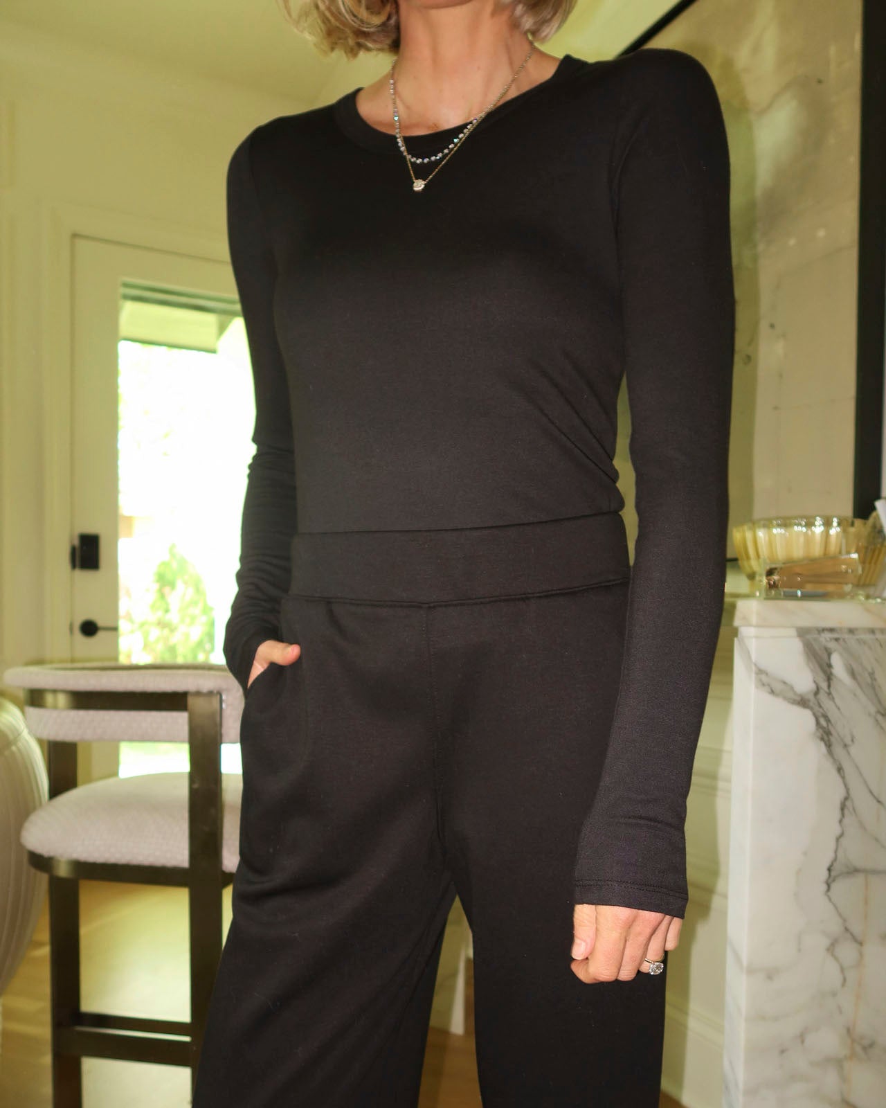 Splendid x @Cellajaneblog Layering Long Sleeve Tee | Splendid