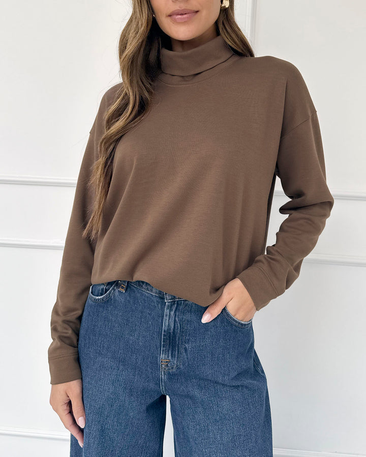 Splendid x @Cellajaneblog Mock Neck