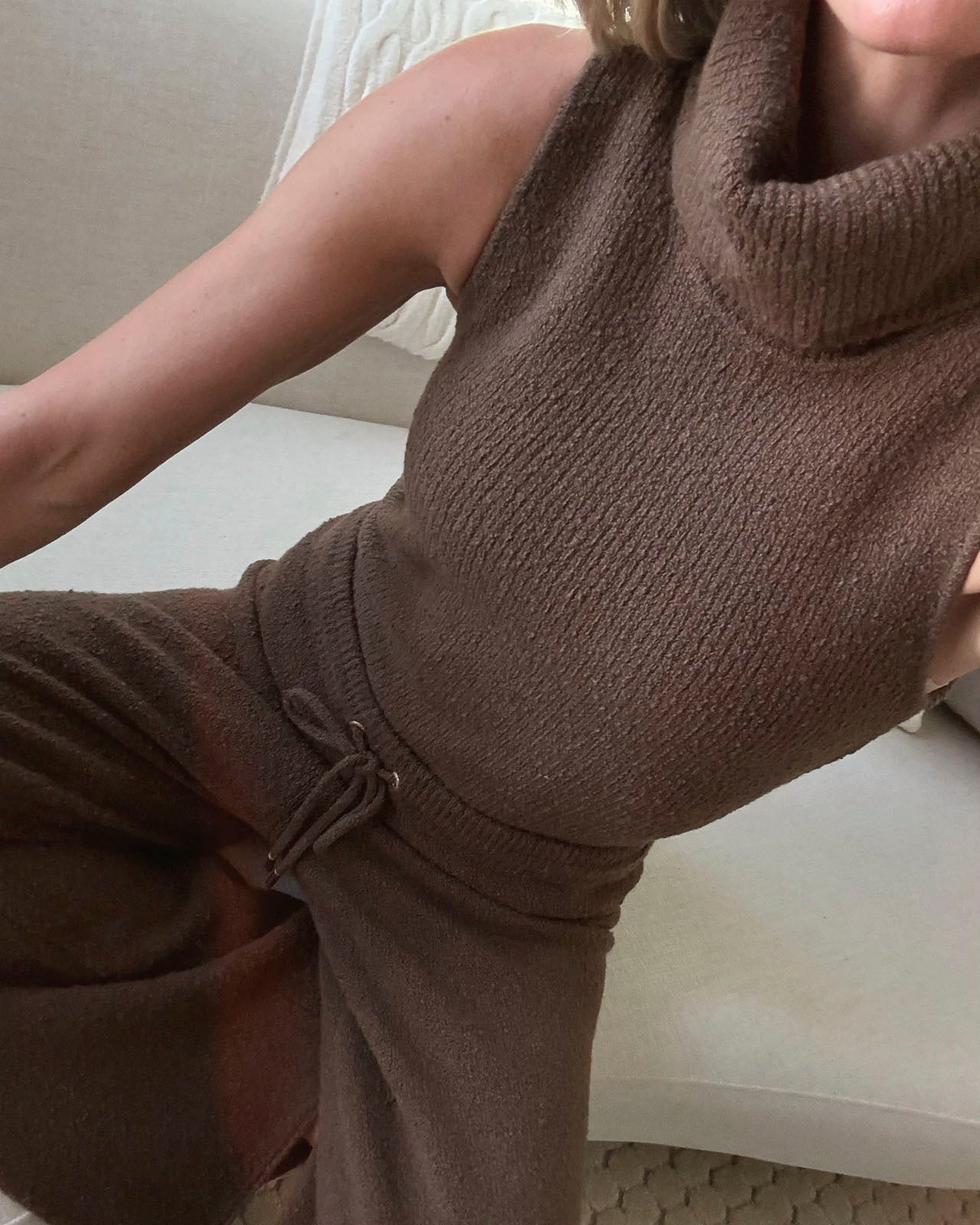 Splendid x @Cellajaneblog Turtleneck Tank Sweater | Splendid
