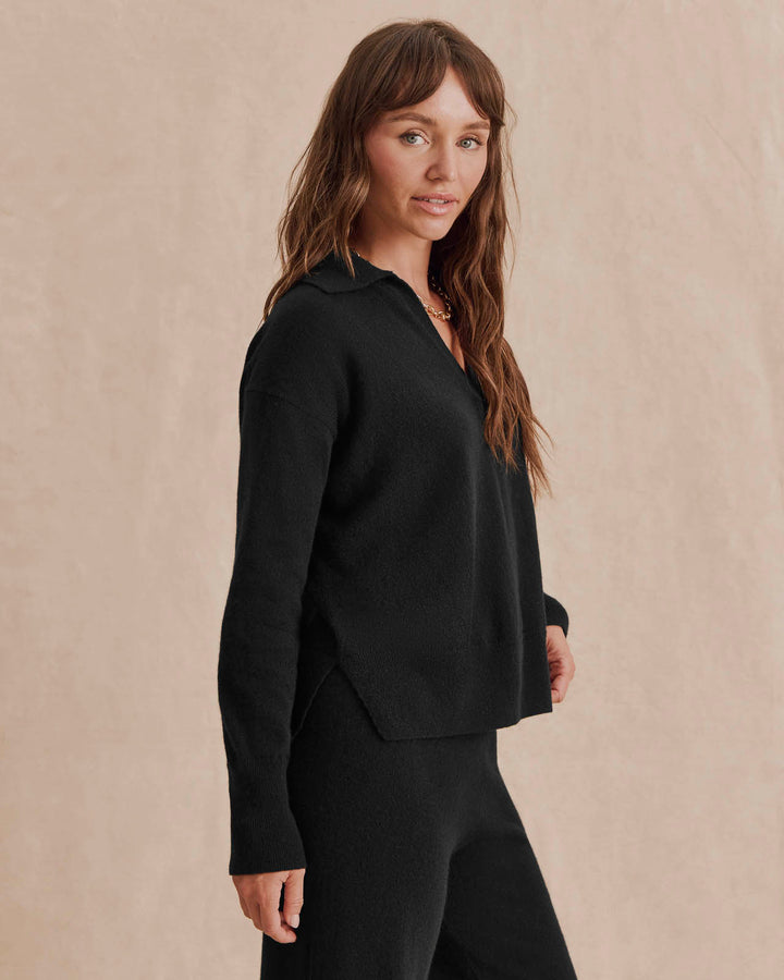 Tori Cashmere Polo Sweater | Splendid