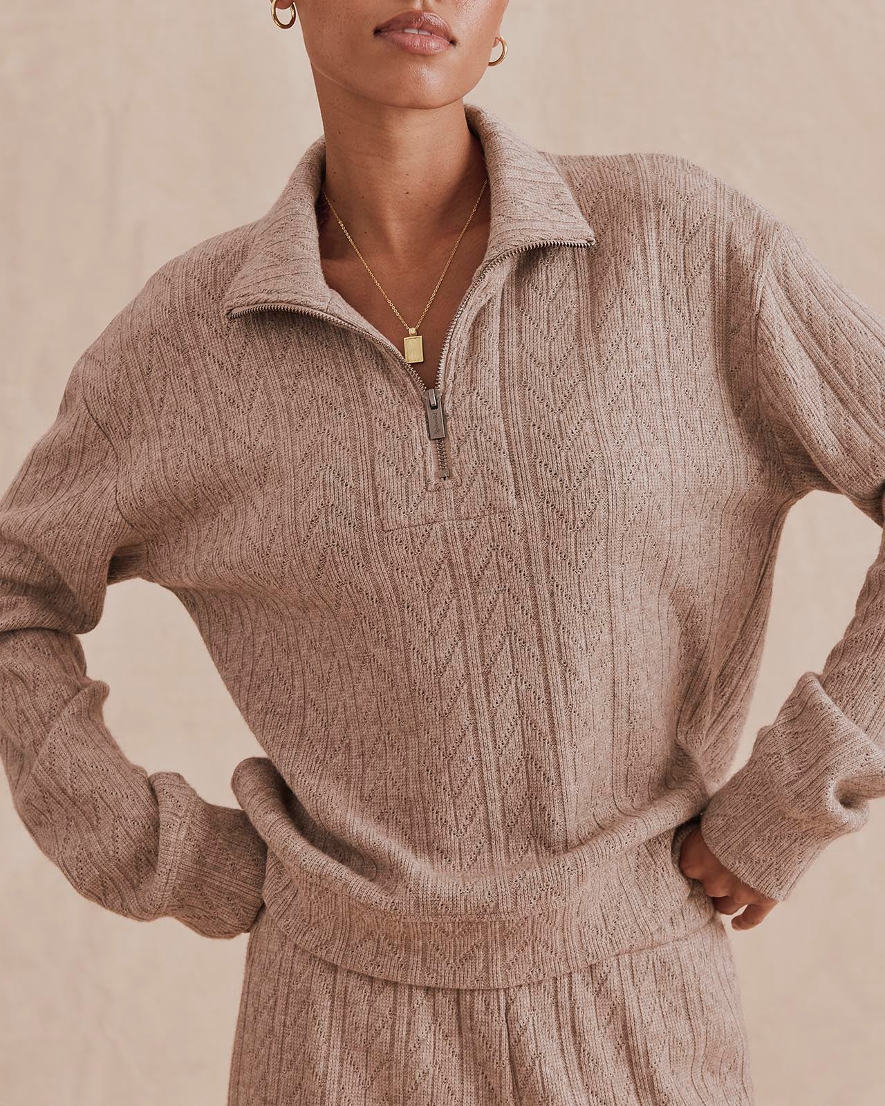 Sweatersoft Quarter Zip Sweater | Splendid