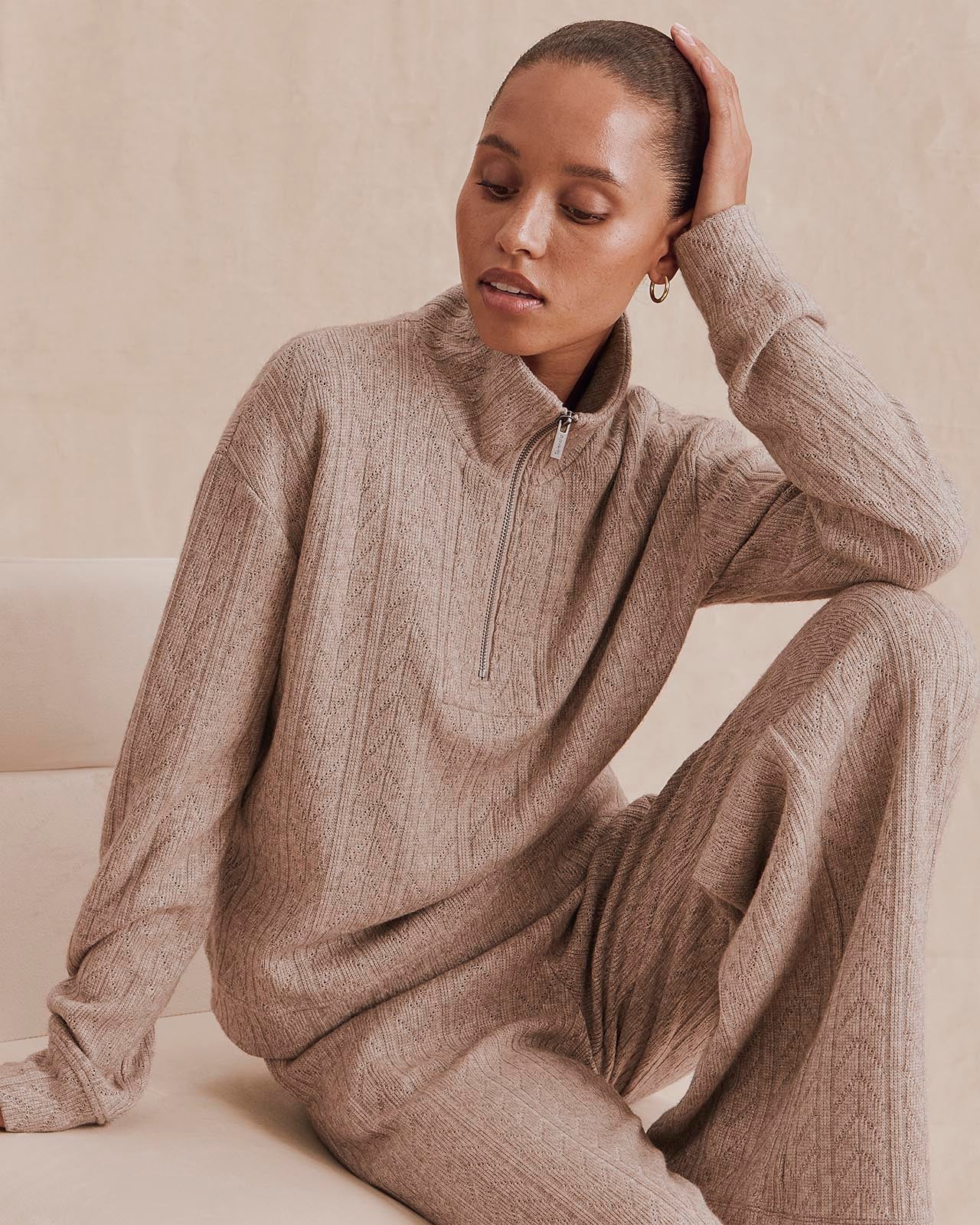 Sweatersoft Quarter Zip Sweater | Splendid