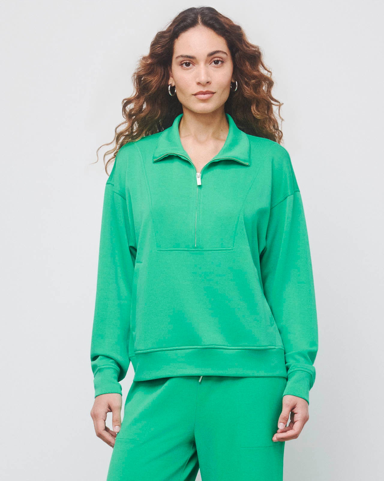 Scubasoft Quarter-Zip Sweatshirt | Splendid