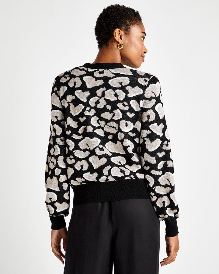 Factory: Leopard Cardigan Sweater For Women