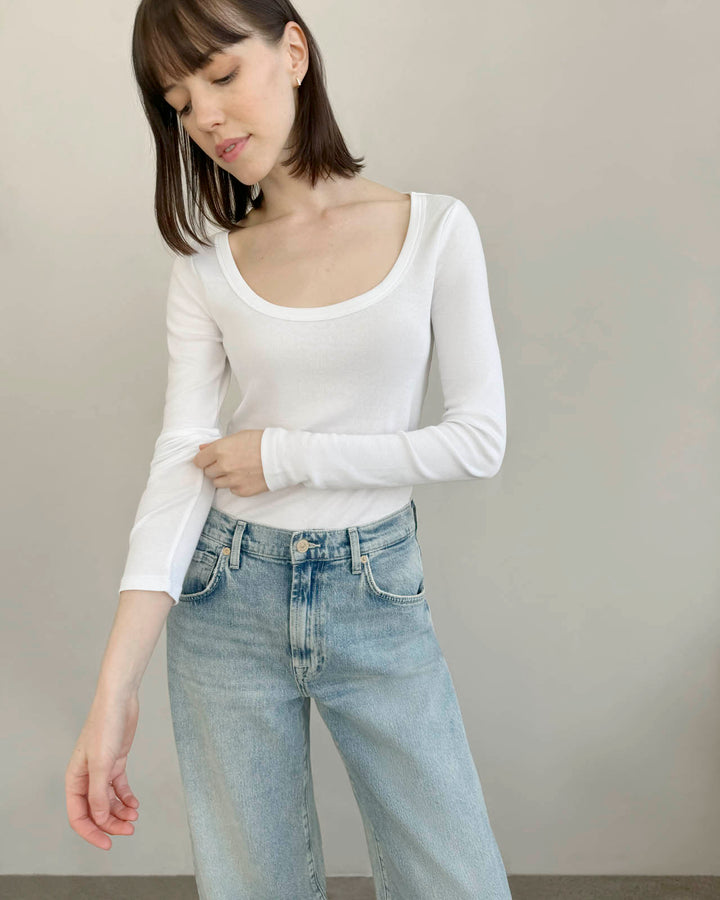 Faye Long Sleeve Tee | Splendid
