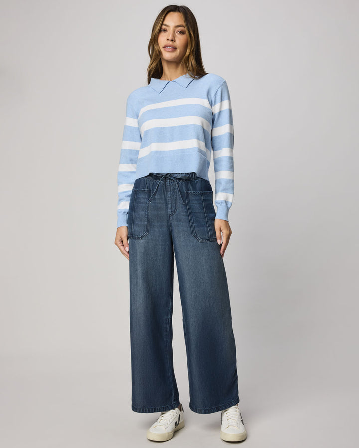 Lounge Denim Straight Pant