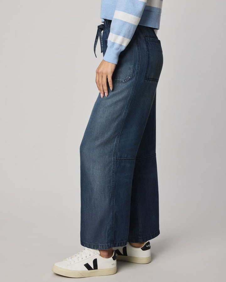 Lounge Denim Straight Pant