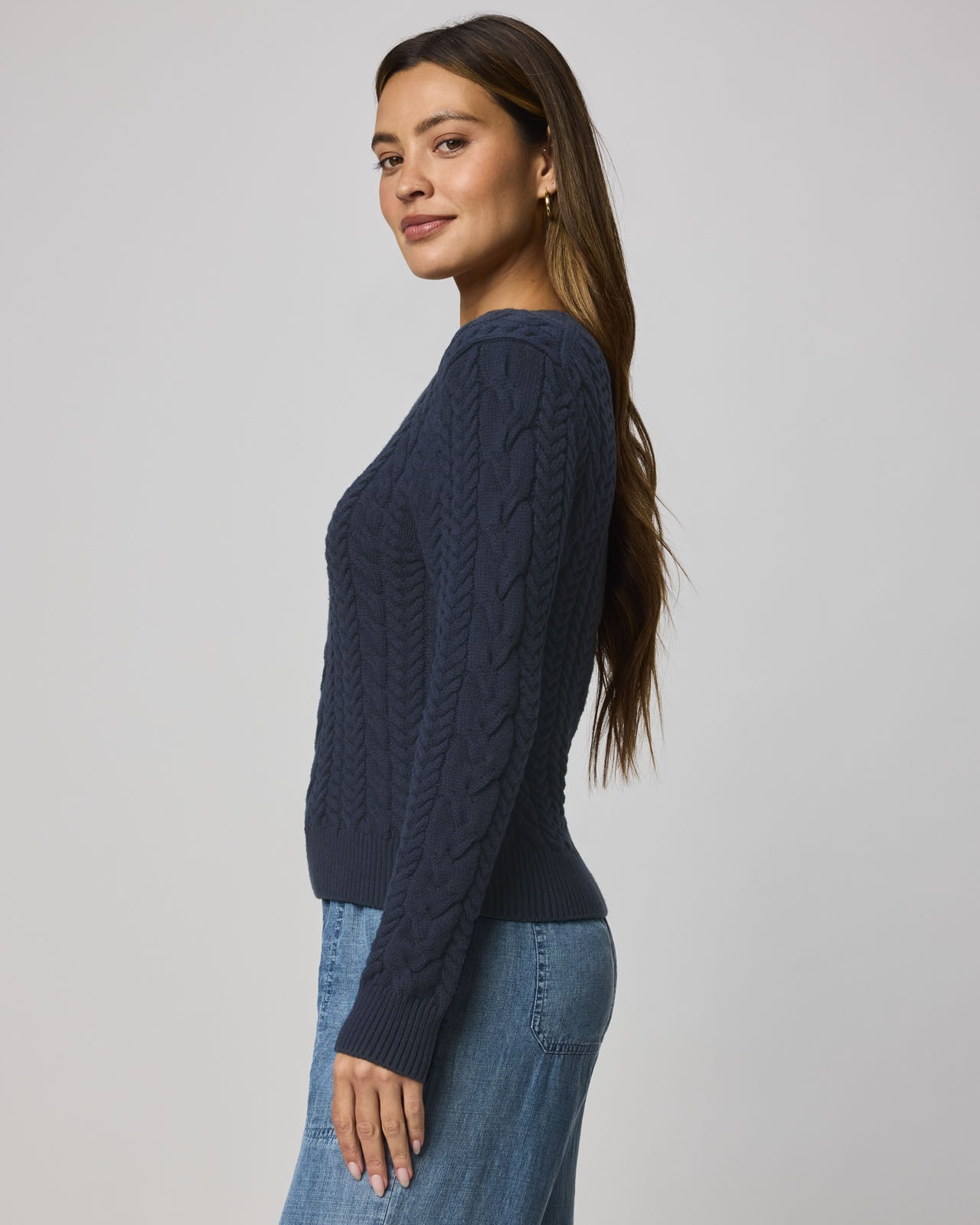Annabella Cable Knit Sweater | Splendid