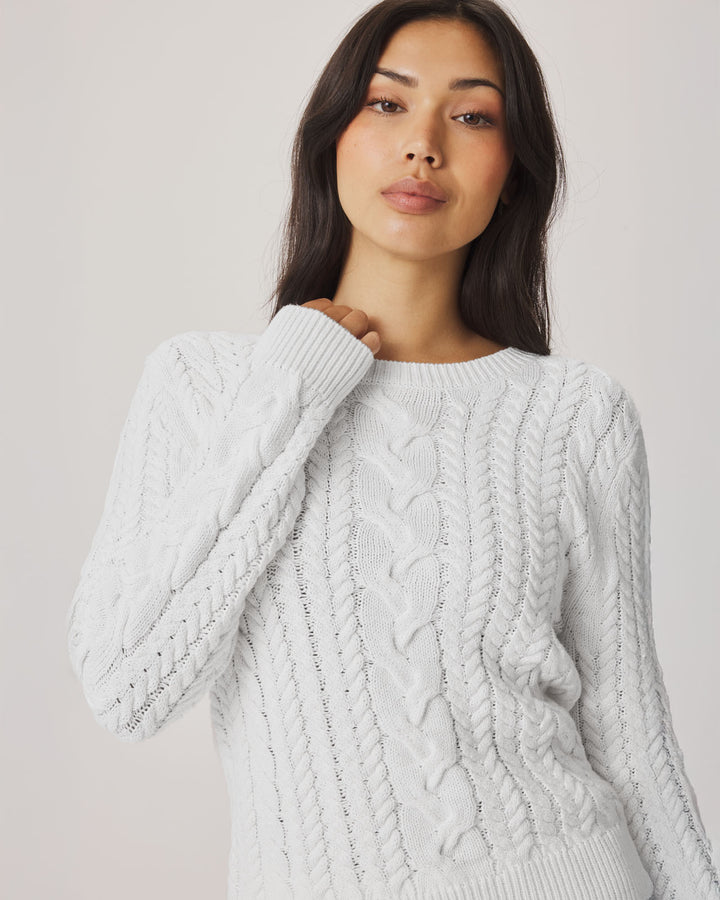 Annabella Cable Knit Sweater
