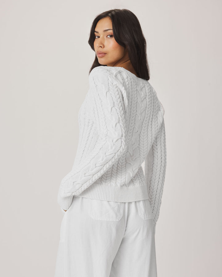 Annabella Cable Knit Sweater | Splendid
