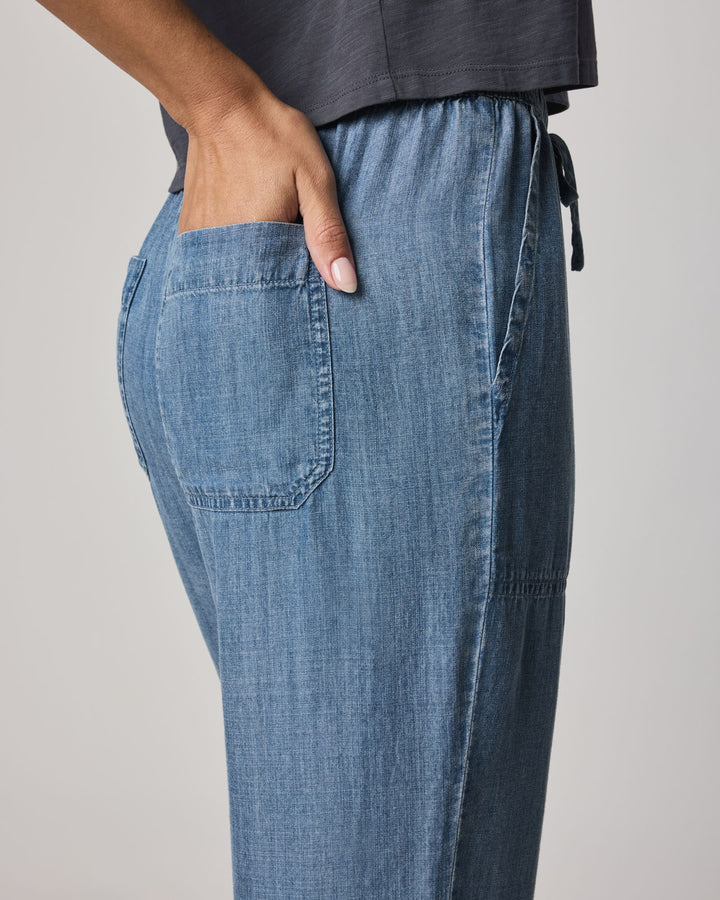 Angie Indigo Straight Leg Pant