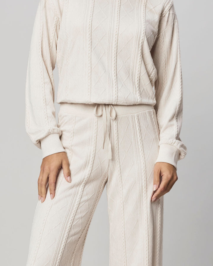 Cable Lounge Wide Leg Pant