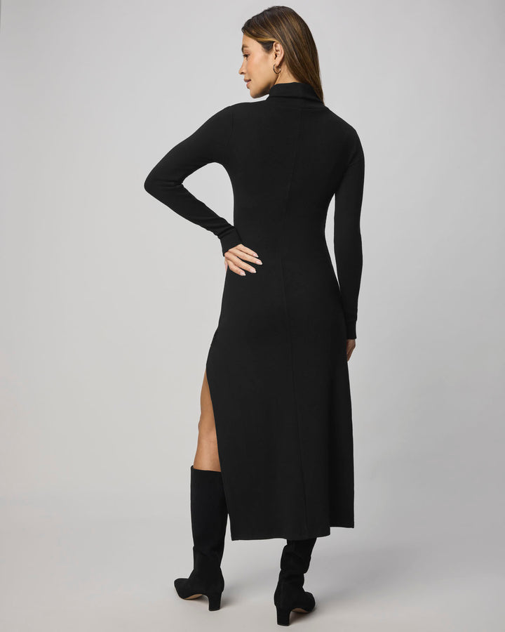 long cut sleeve dress Corrine long sleeve, plunge neck, cut out dress main image 0