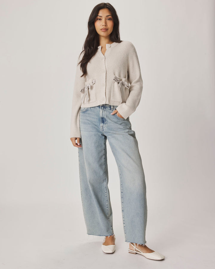 Stassi Satin Tie Cardigan | Splendid
