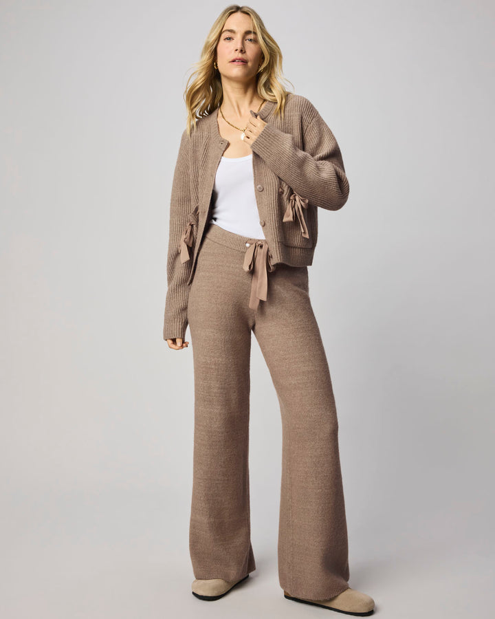 Stassi Satin Tie Cardigan | Splendid