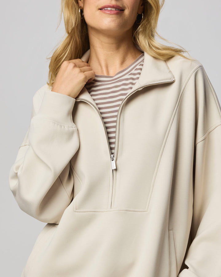 Scubasoft Quarter-Zip Sweatshirt | Splendid