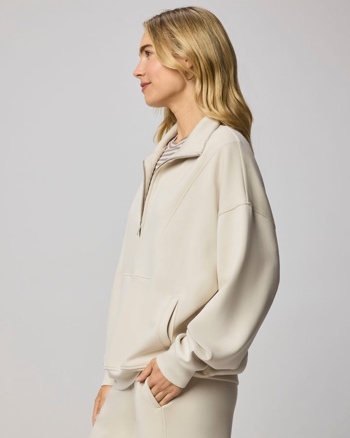Scubasoft Quarter-Zip Sweatshirt | Splendid