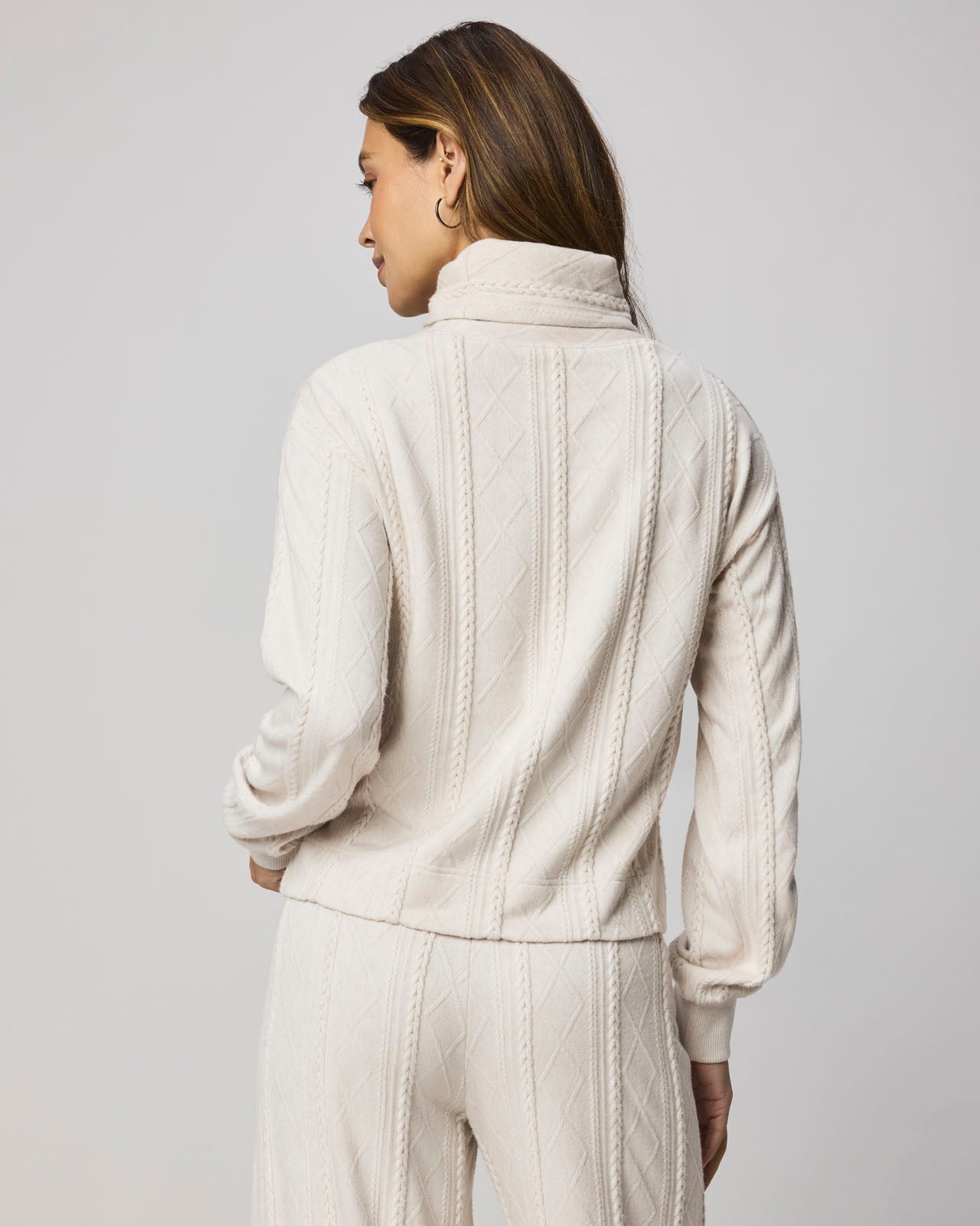 Cable Lounge Turtleneck Top | Splendid