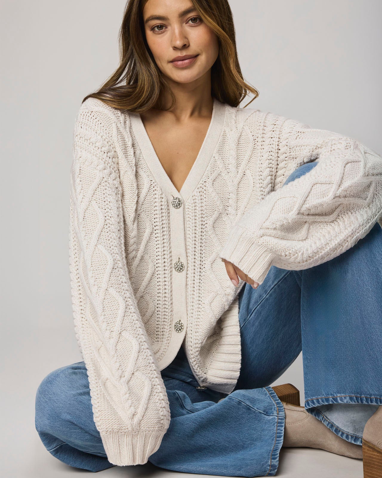 Harlow Heart Cardigan | Splendid
