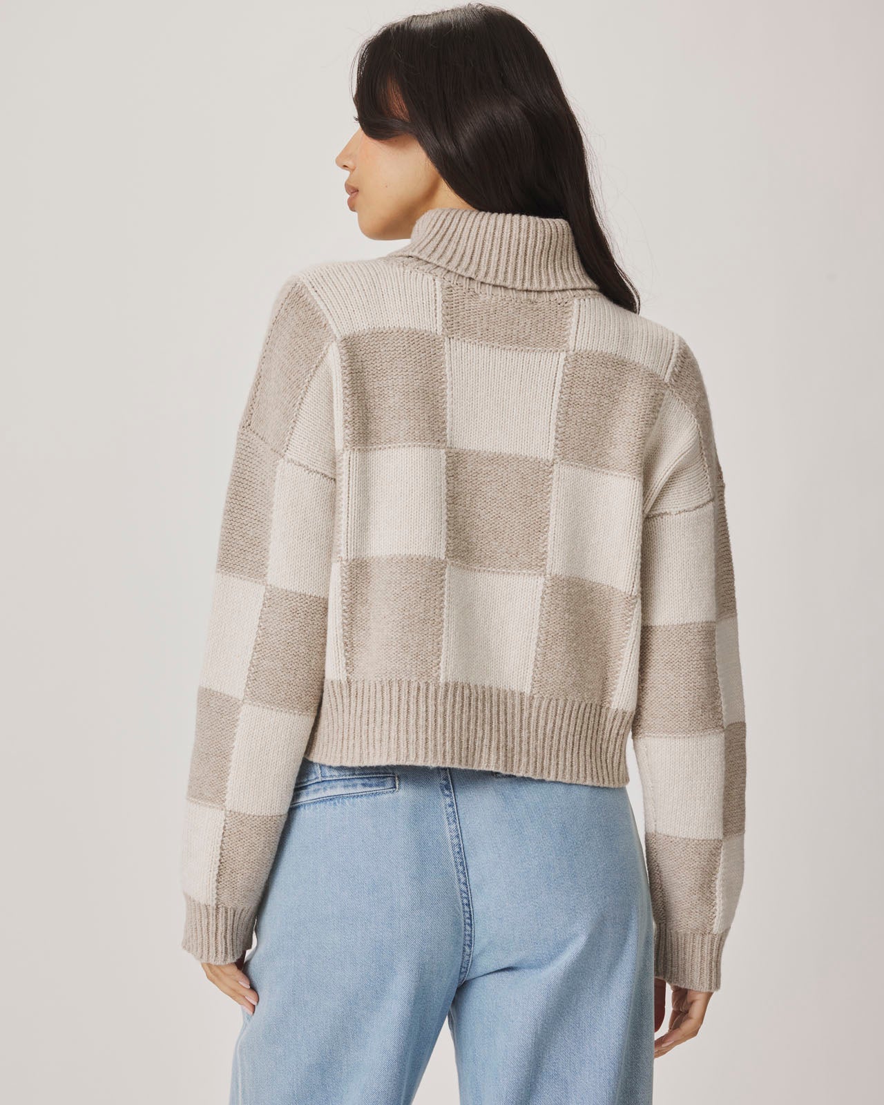 Thea Checkerblock Sweater | Splendid