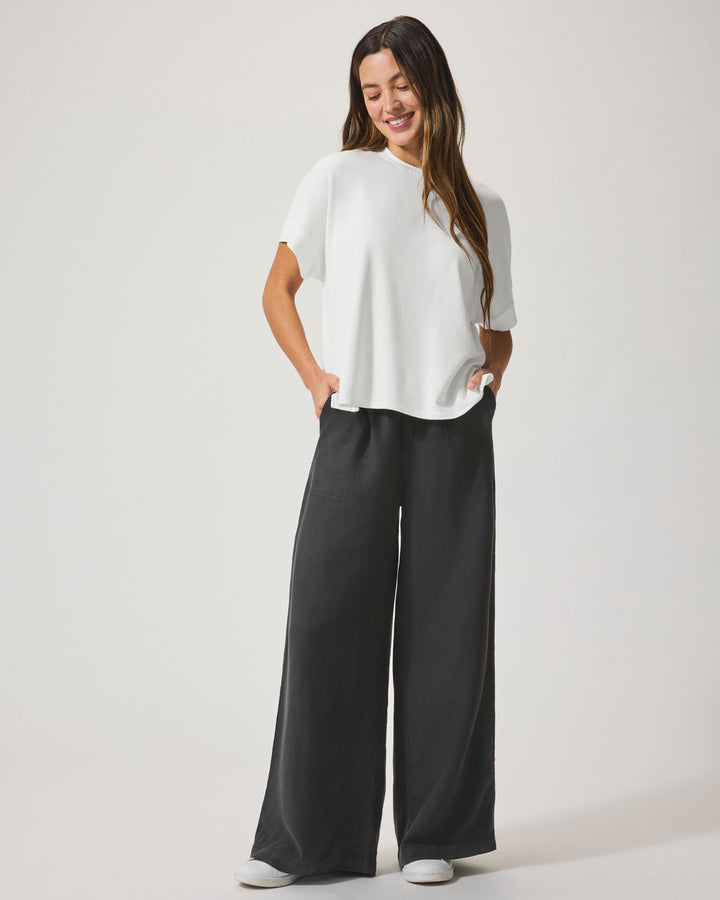 Supersoft Short Sleeve Sweatshirt | Splendid