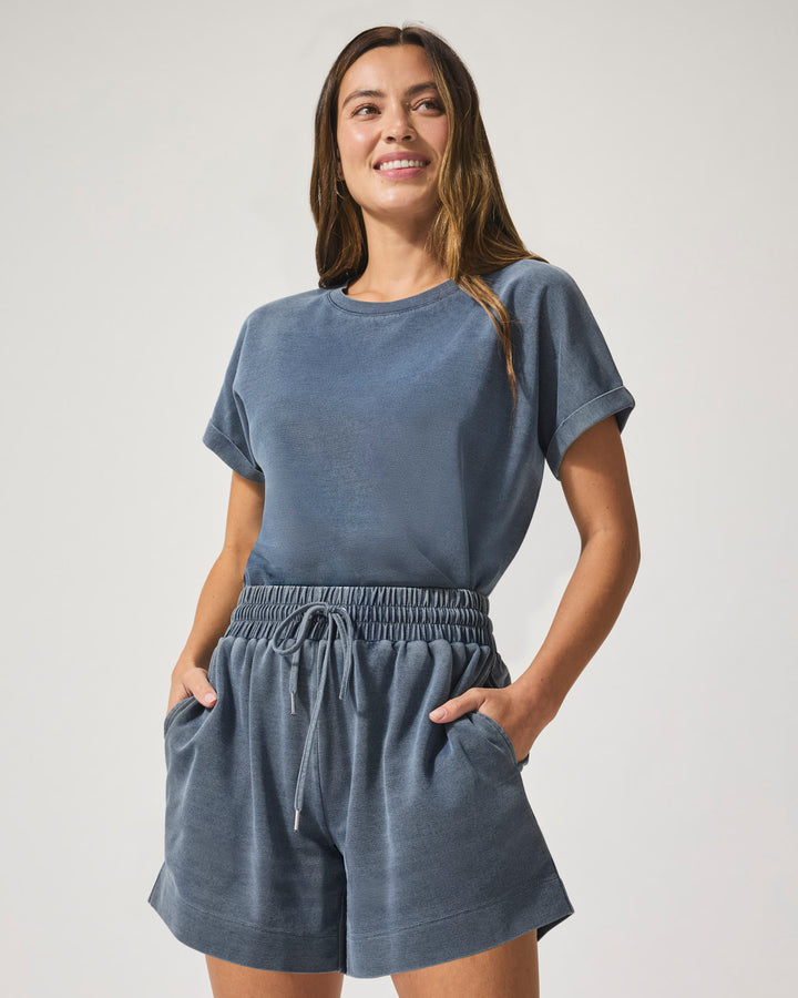 パンツ Indigo Field Shorts Denim Tuck Field Shorts - Indigo (N25SD098) | セレクト