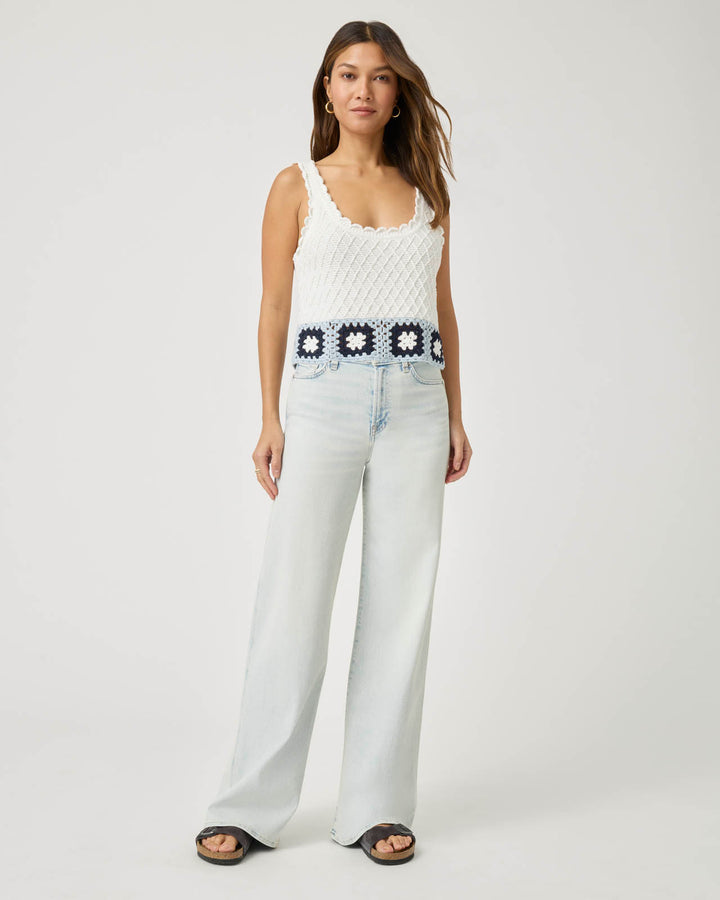 Sonia Crochet Sweater Tank | Splendid