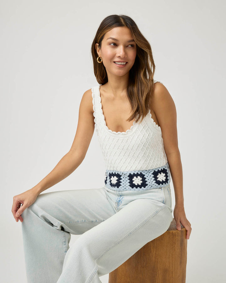 Sonia Crochet Sweater Tank | Splendid