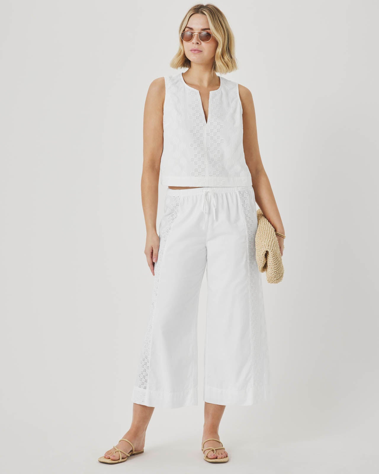Kenzie Eyelet Pant | Splendid