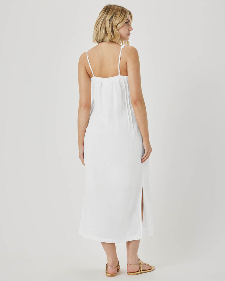 Stella Linen Midi Dress