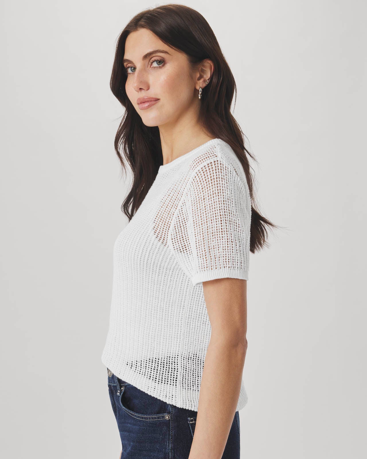 Yasmine Short Sleeve Sweater | Splendid