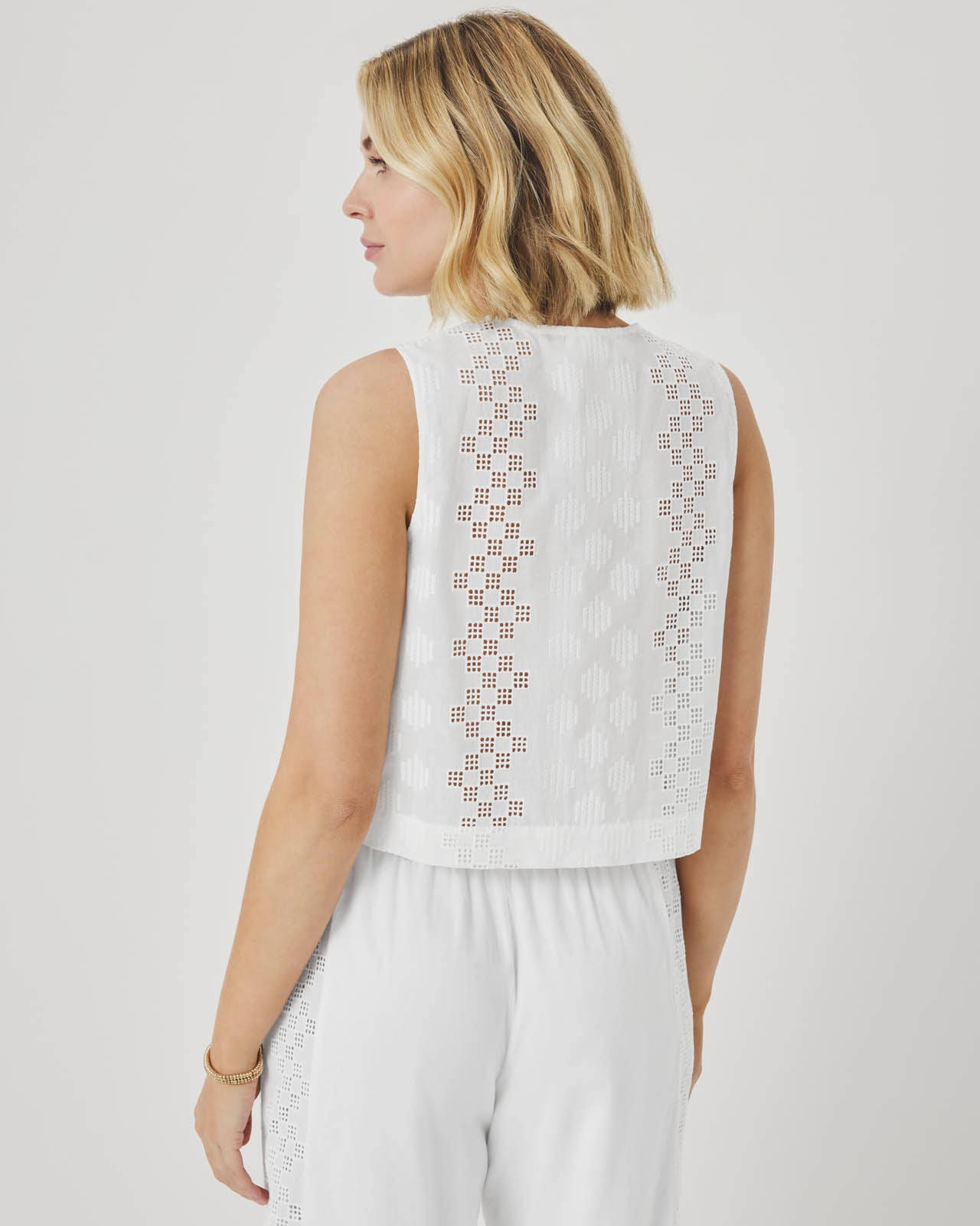 Kenzie Eyelet Tank | Splendid