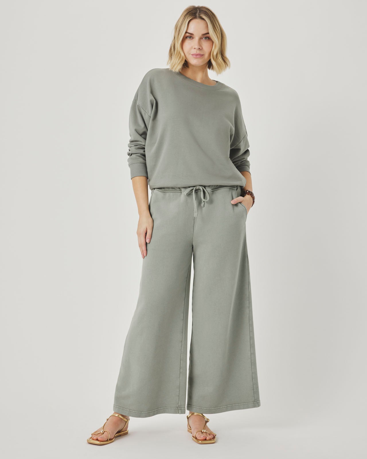 Greta Terry Cropped Pant | Splendid