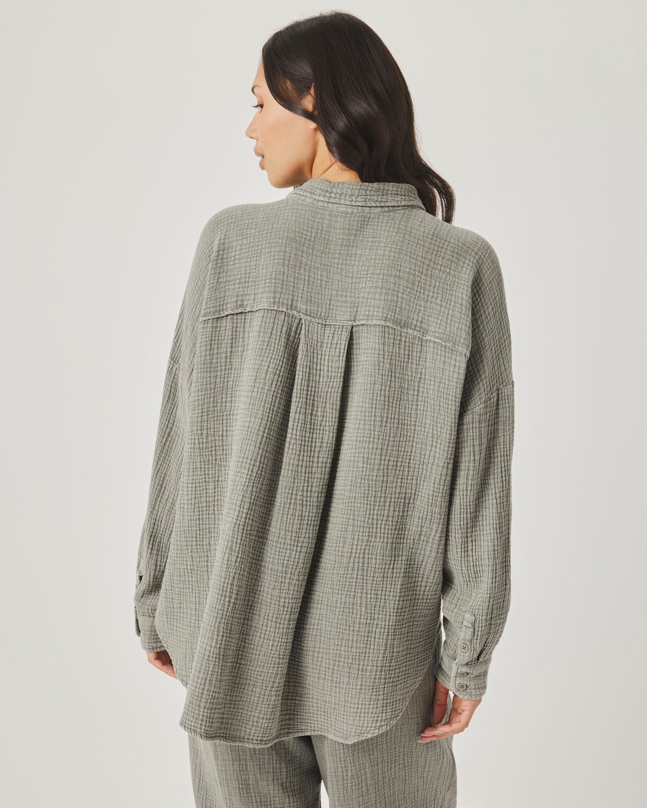 Ava Gauze Button Down | Splendid