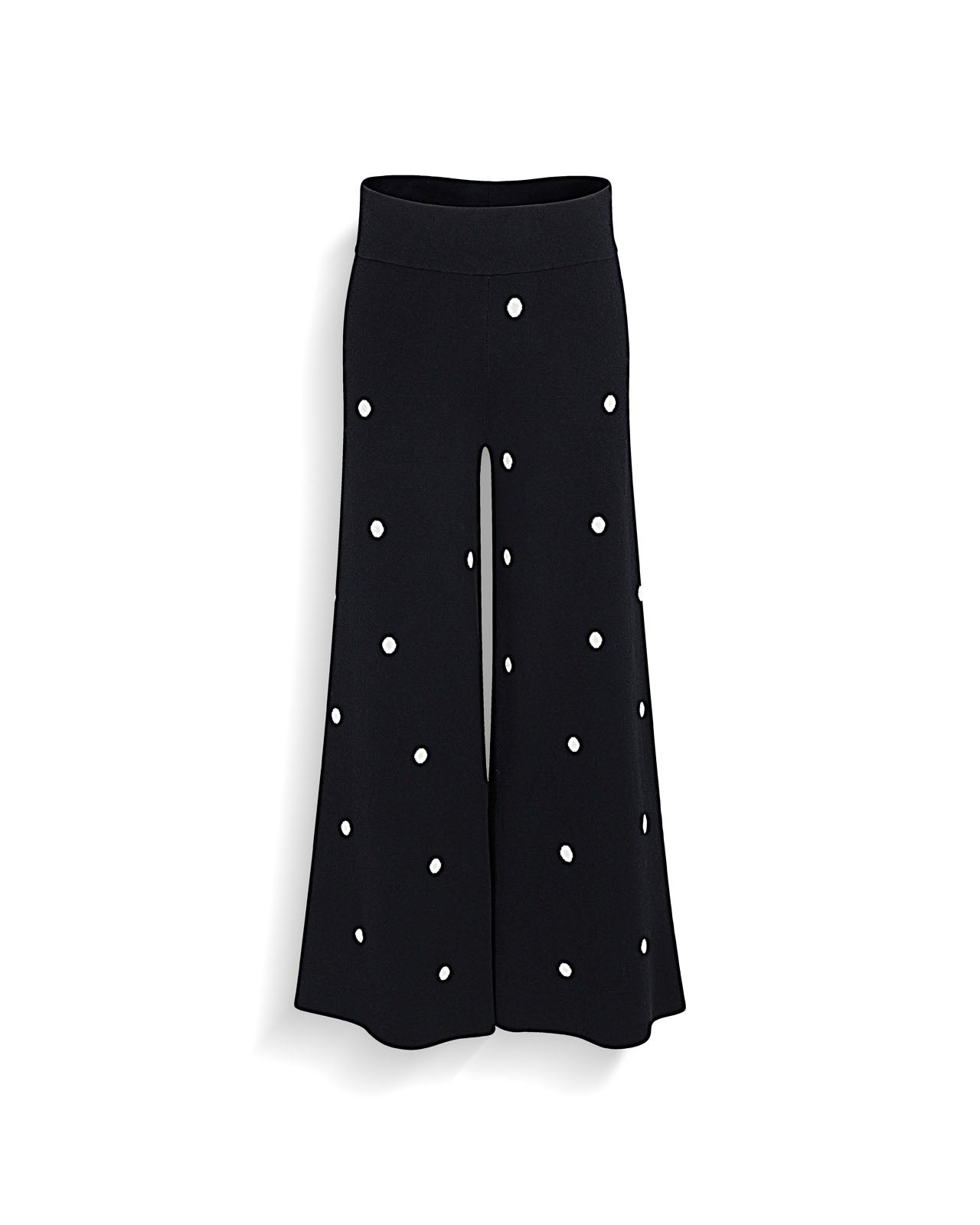 Splendid x @Cellajaneblog Polka Dot Pant in Black/White Polka Dot