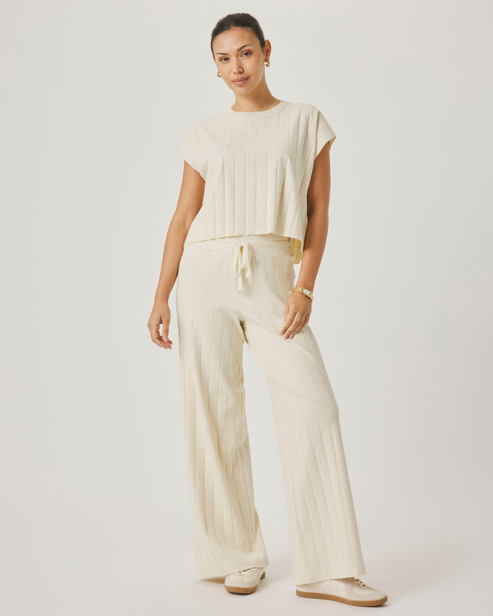 Splendid x @Cellajaneblog Wide Rib Pant in Daybreak | Splendid