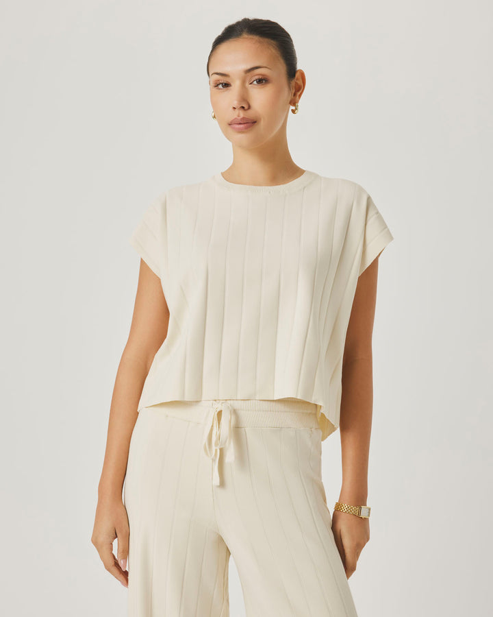 Splendid x @Cellajaneblog Wide Rib Top