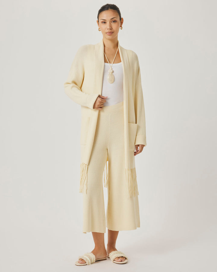 Splendid x @Cellajaneblog Fringe Open Cardi in Daybreak | Splendid