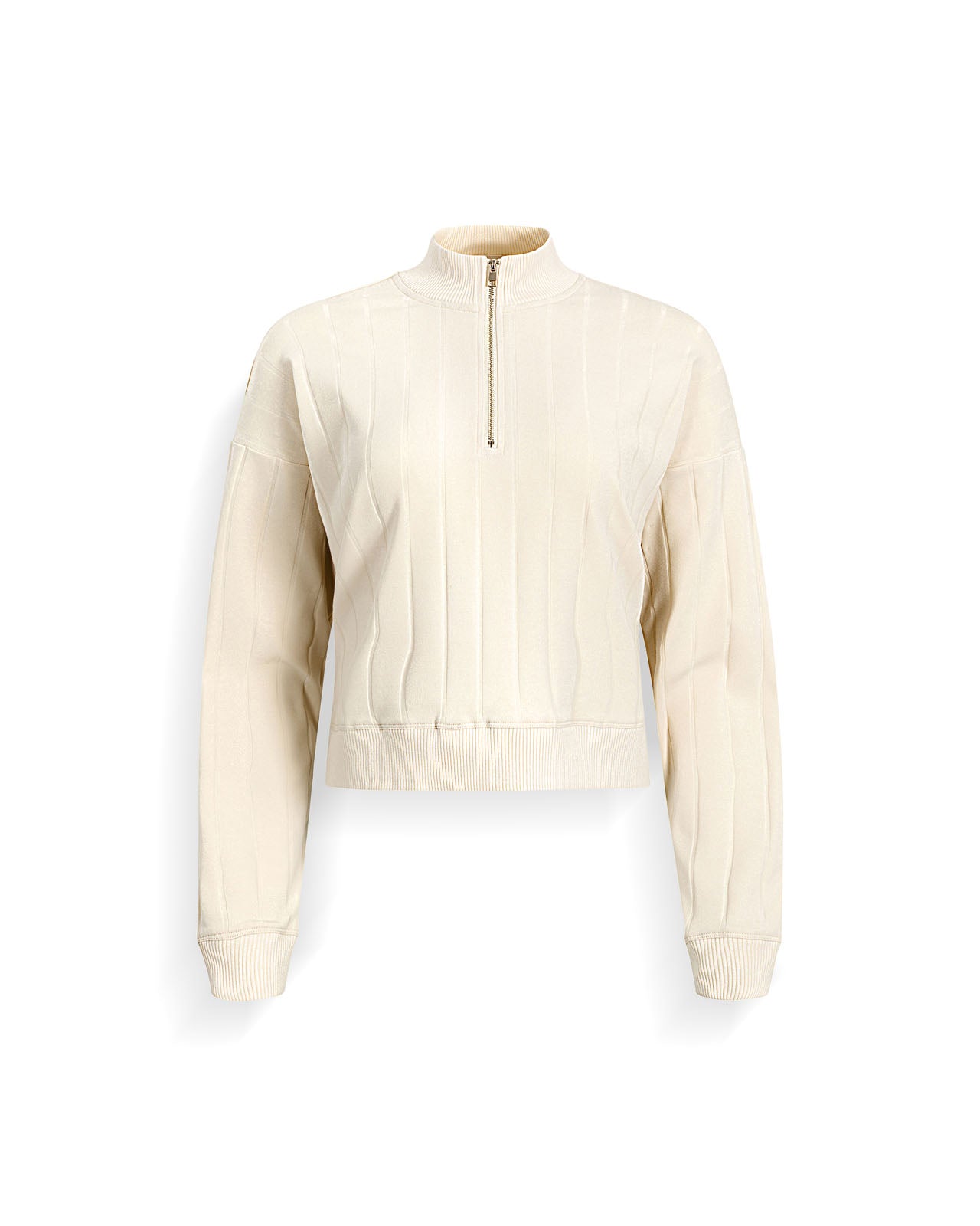 Splendid x @Cellajaneblog Wide Rib Quarter Zip in Daybreak | Splendid