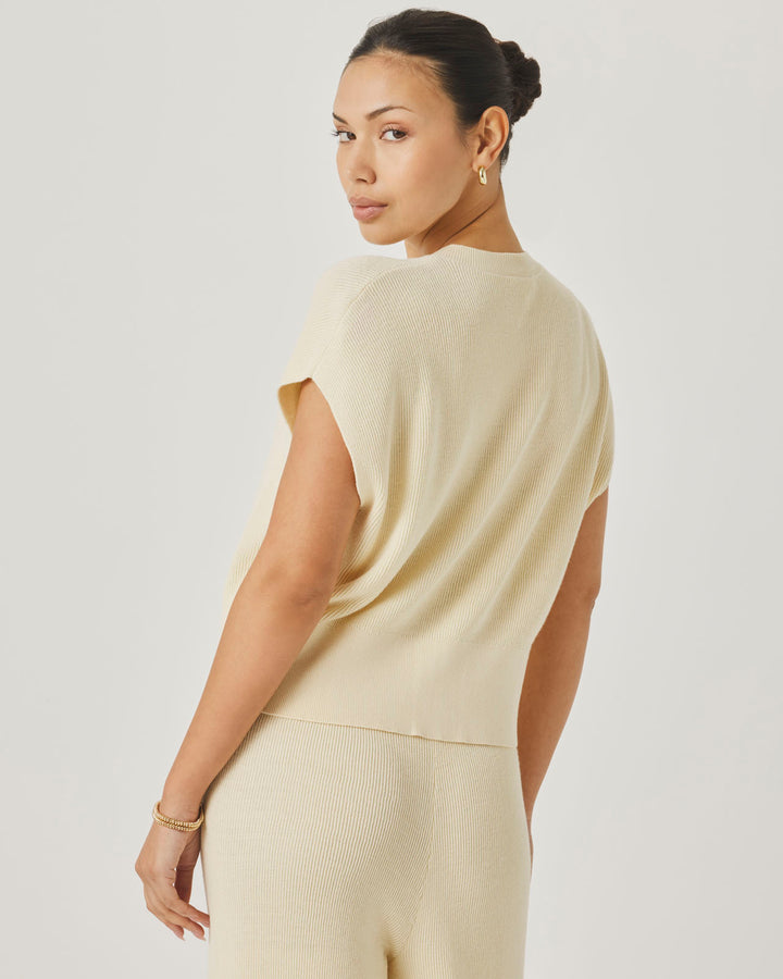 Splendid x @Cellajaneblog Sleeveless Cardi in Daybreak | Splendid