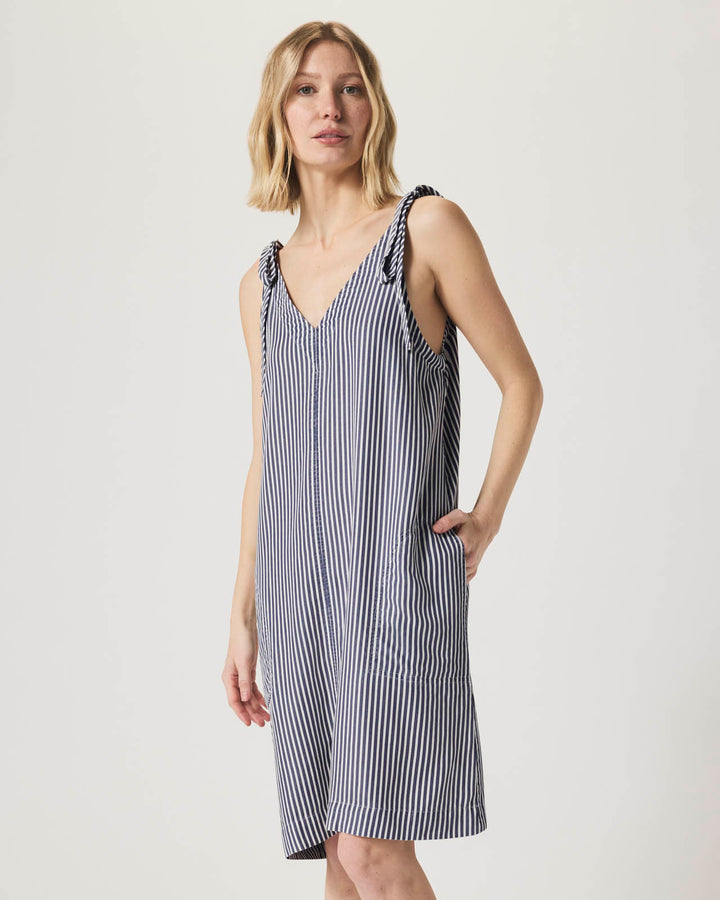 (取寄) スプレンディッド レディース ホルストン ストライプ ドレス Splendid women Halston Stripe Dress Navy Stripe Carrie Stripe Dress | Splendid