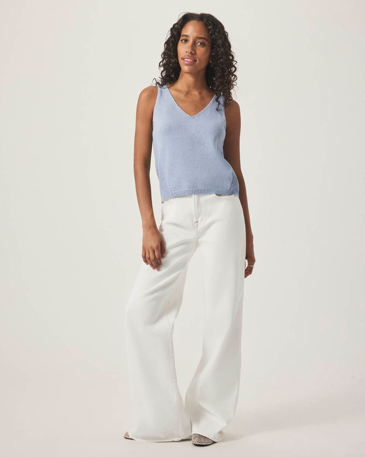 トップス THEREDTHREAD S bicolor knit camisole Cambell Sweater Tank | Splendid