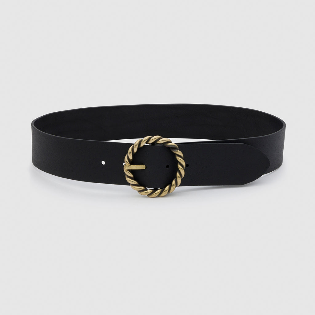 Frame Twist Buckle Leather Belt in Black NWOT NWOT Frame Twist Buckle Leather Belt in Black main image 4
