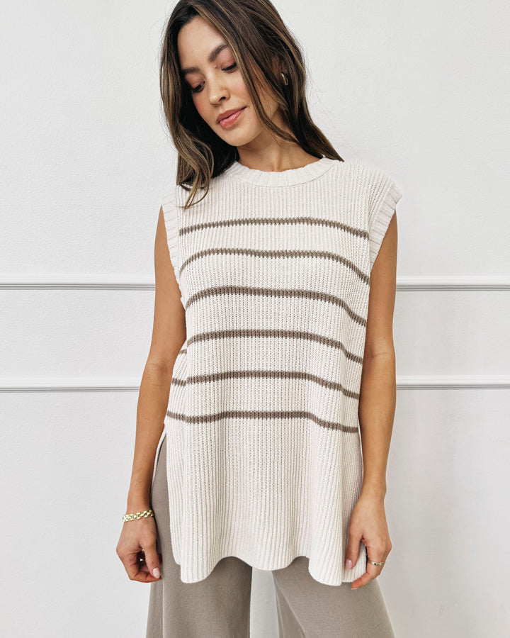 Splendid x @ Cellajaneblog Tunic Sweater Vest | Splendid