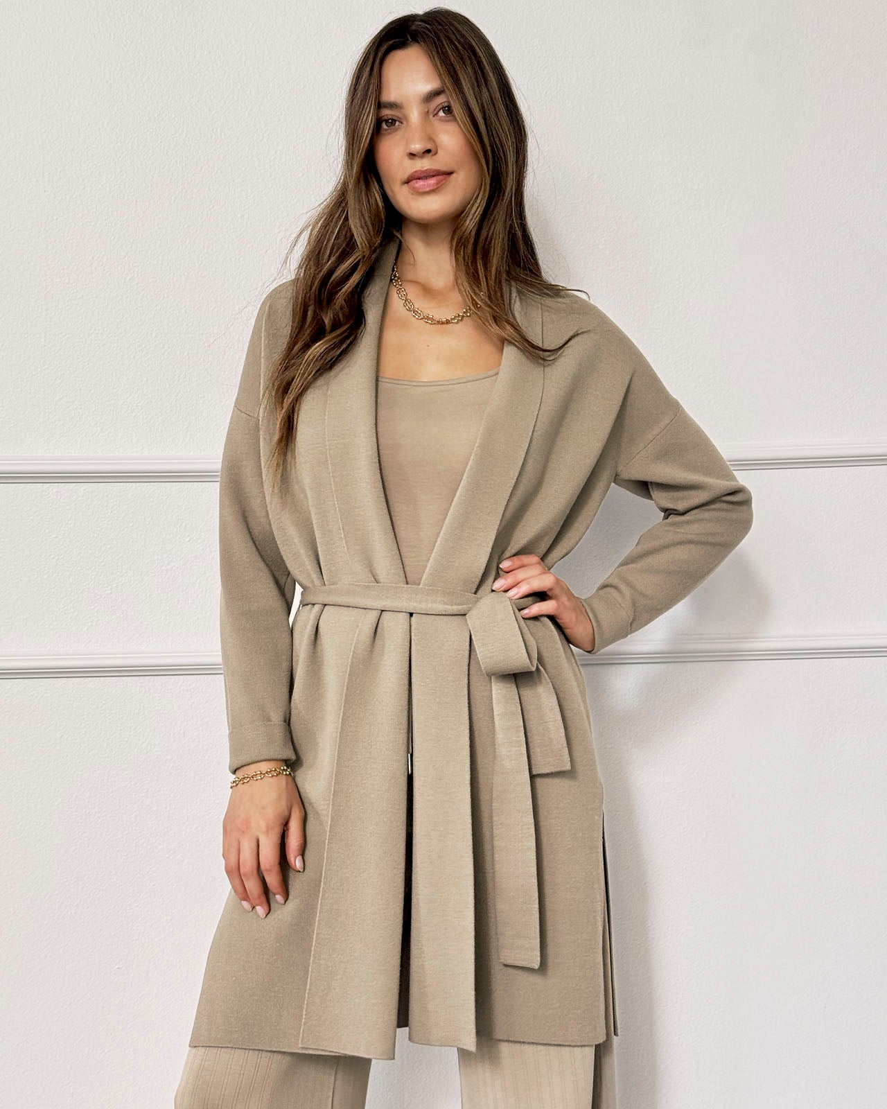 Splendid x @ Cellajaneblog Belted Cardigan | Splendid