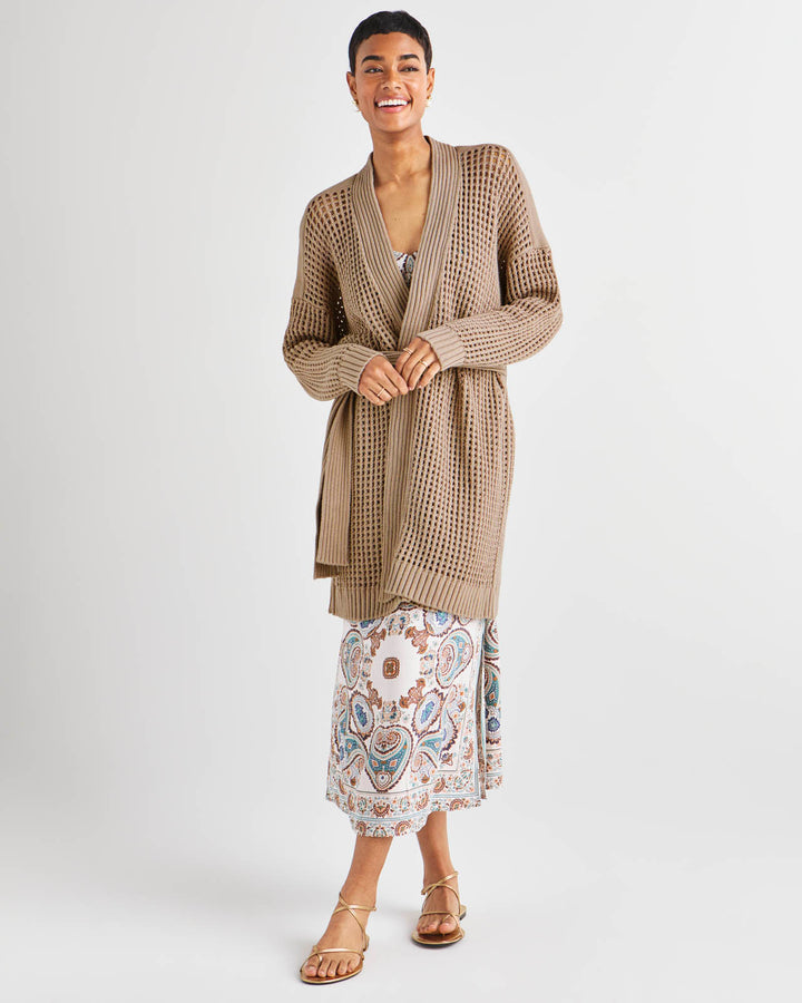 Open cardigan deals