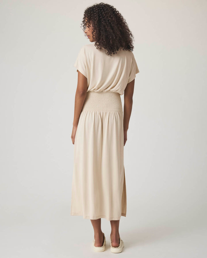 sandwashed jersey maxi dress Archie Dress L / Jet