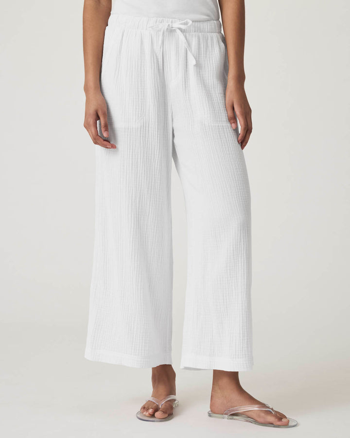 Kit Gauze Crochet Palazzo Pant | Splendid