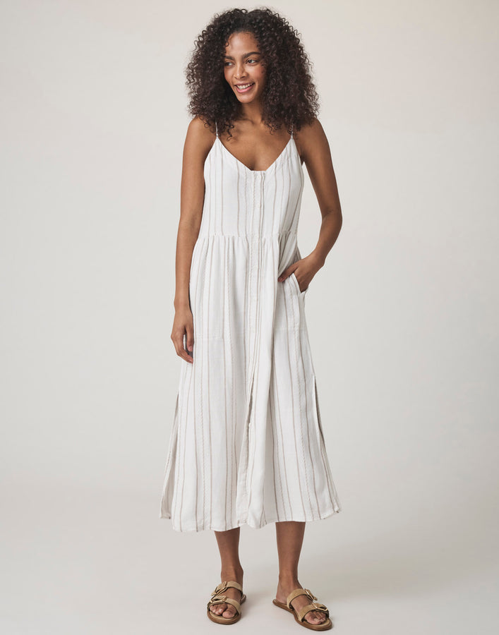 Gabrielle Linen Button Down Dress | Splendid