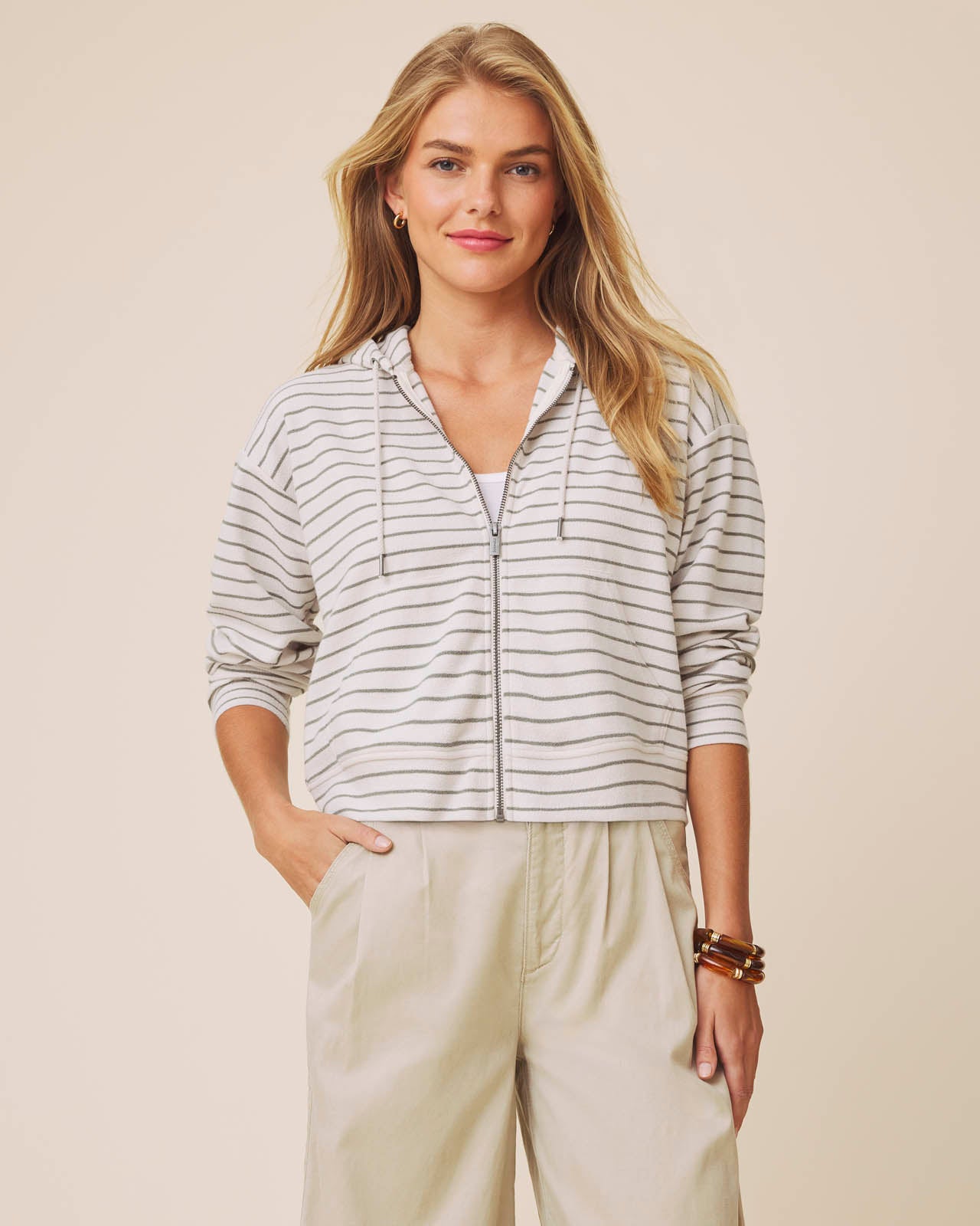 PARANOID PULP 別注 STRIPE ZIP JACKET Kennedy Stripe Zip-Up | Splendid